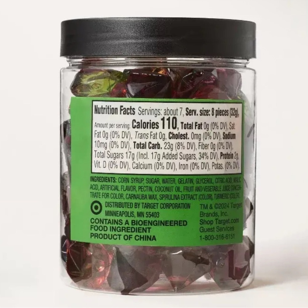 🌸Kate Spade Assorted Jewel Gummies~Raspberry & Guava, Fruit Medley-Buyers Choice - Picture 2 of 4